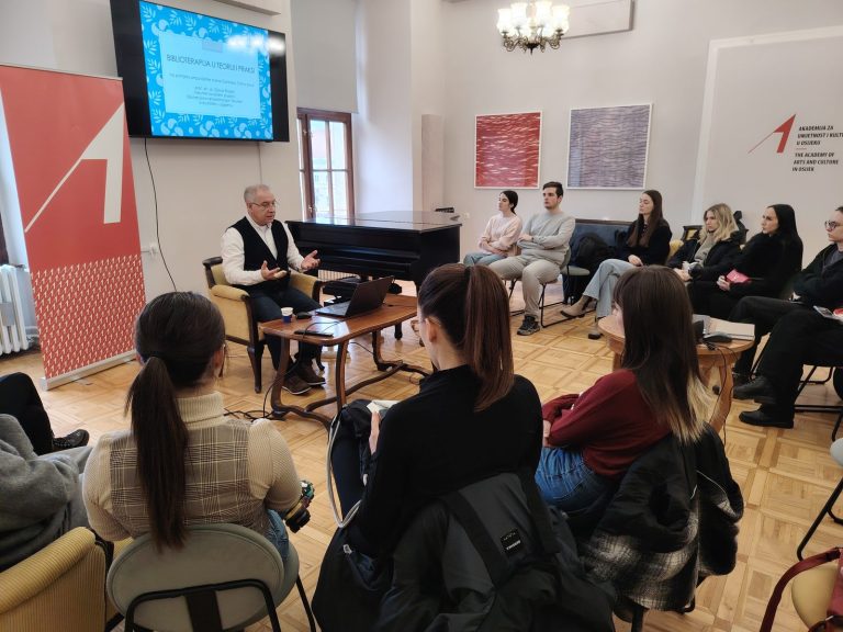 Radionica Biblioterapija u teoriji i praksi u Osijeku